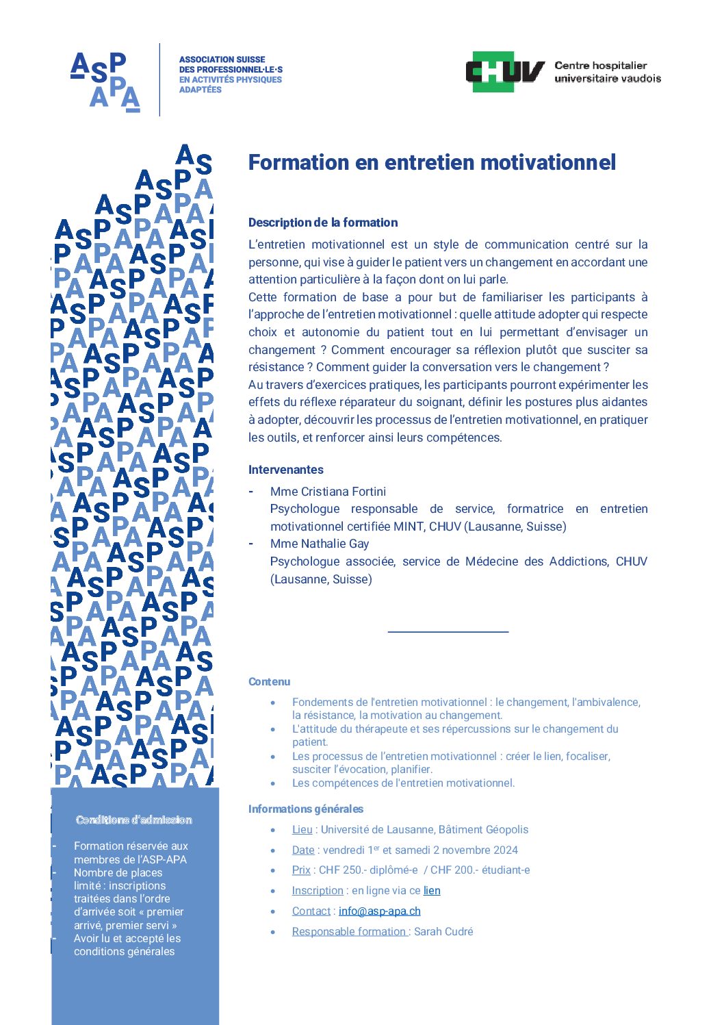 Cancer, Sport & Mouvement (2026)